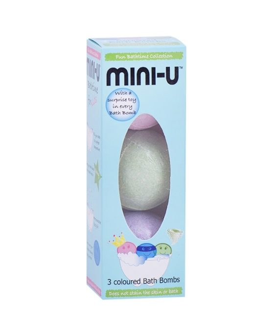 Mini-U Bang Fizzy Whizz Vonios Burbulų Rinkinys 3x50 g