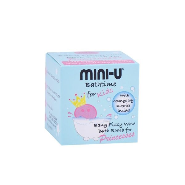 Mini-U Bang Fizzy Split Burbulas Voniai Pink 50g