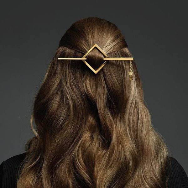 Balmain Plaukų Segtukas Barrette Pour Cheveux Jewelery Gold