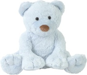 Minkštas žaisliukas Meškinas Mėlynas, 24 cm