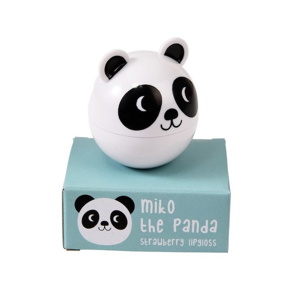 Miko the panda lūpų balzamas braškių skonio