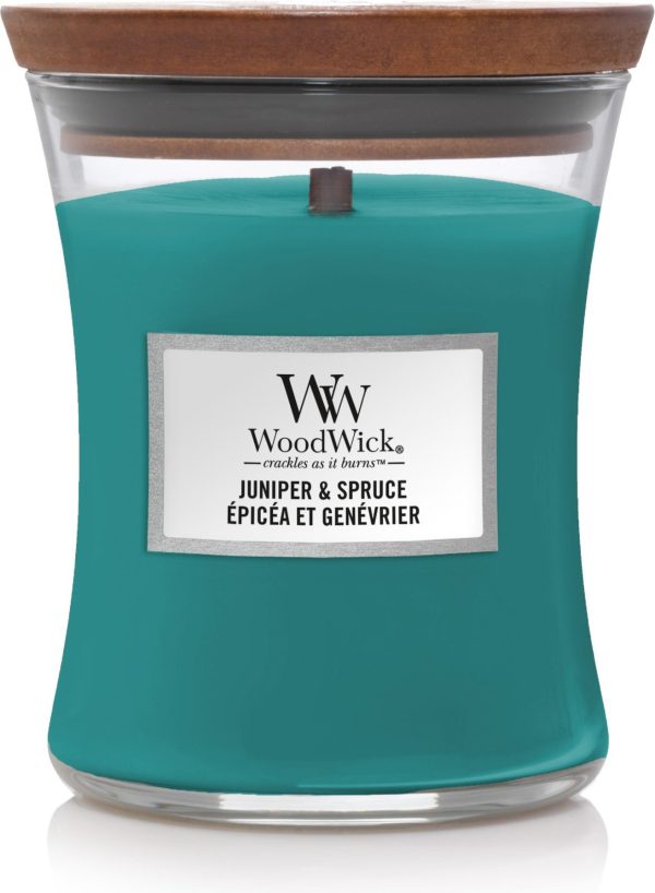 WoodWick Juniper & Spruce Žvakė 275g.