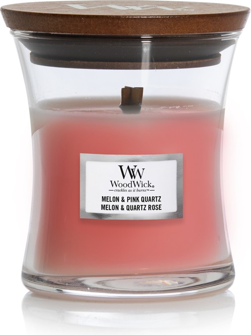 WoodWick Melon & Pink Quartz Žvakė 85g
